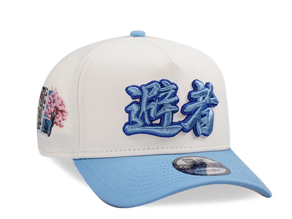 New Era Los Angeles Dodgers Tokyo Series Chrome Two Tone Edition 9Forty A Frame Snapback Gorra
