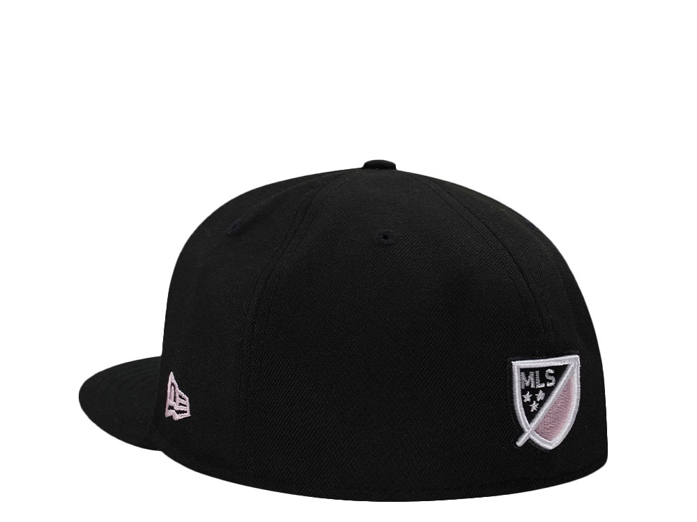 New Era Inter Miami FC Black Pink Prime Edition 59Fifty Fitted Gorra