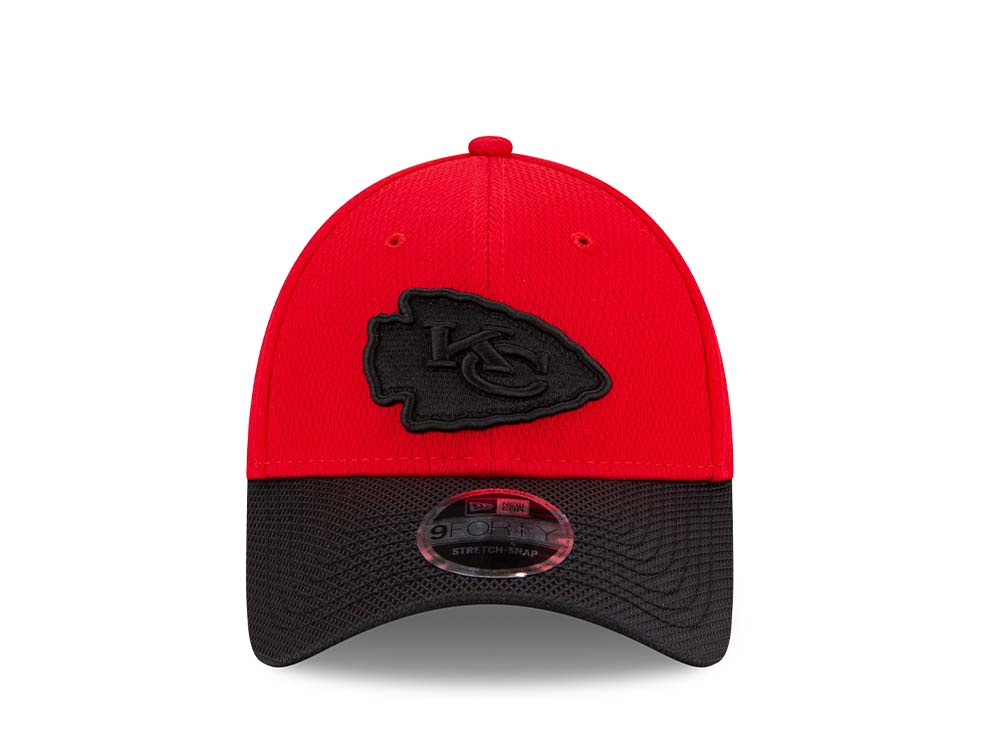 New Era Kansas City Chiefs Road Sideline 9Forty Stretch Snapback Gorra