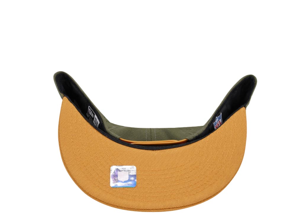 New Era Miami Dolphins Olive Two Tone Edition 9Fifty Snapback Gorra