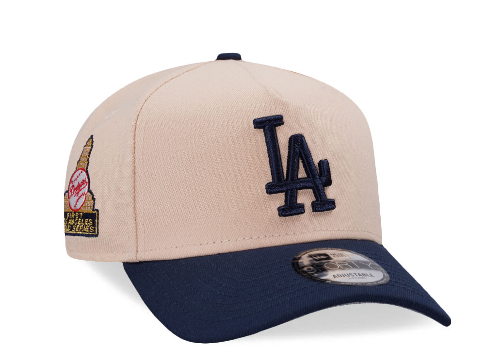 New Era Los Angeles Dodgers First LA World Series Two Tone Edition 9Forty A Frame Snapback Gorra