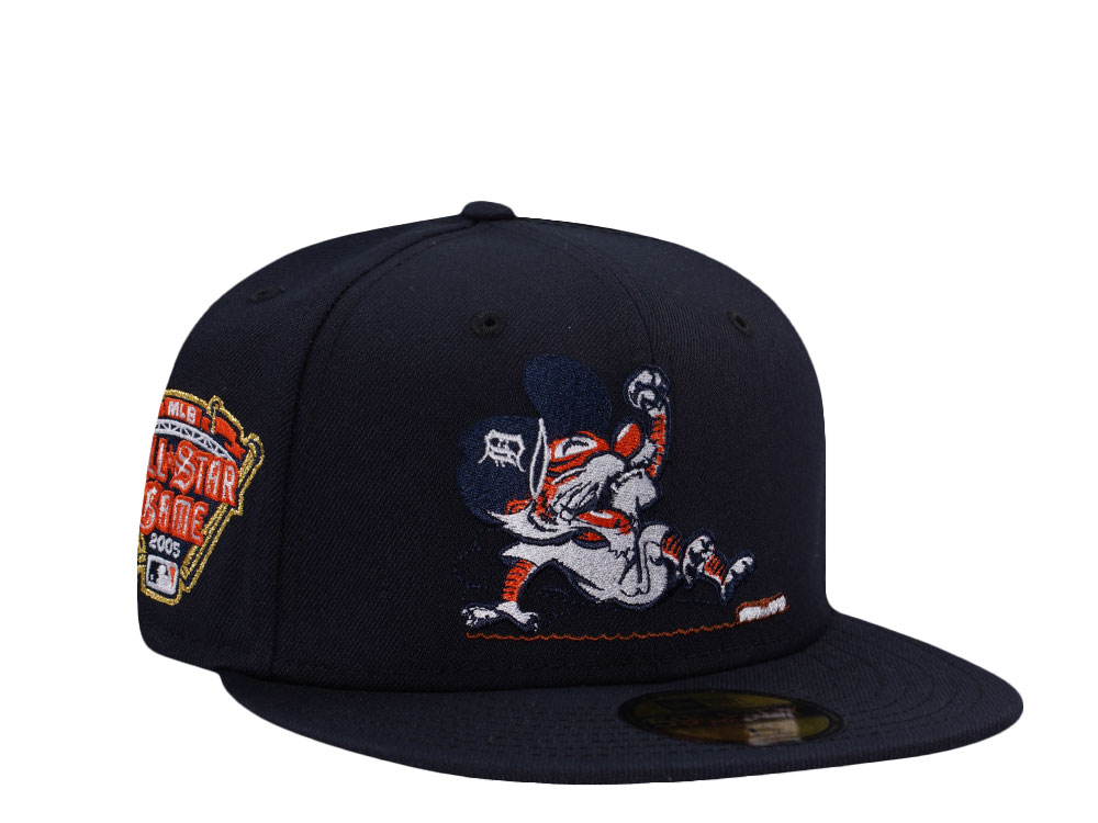 New Era Detroit Tigers All Star Game 2005 Navy Prime Edition 59Fifty Fitted Gorra