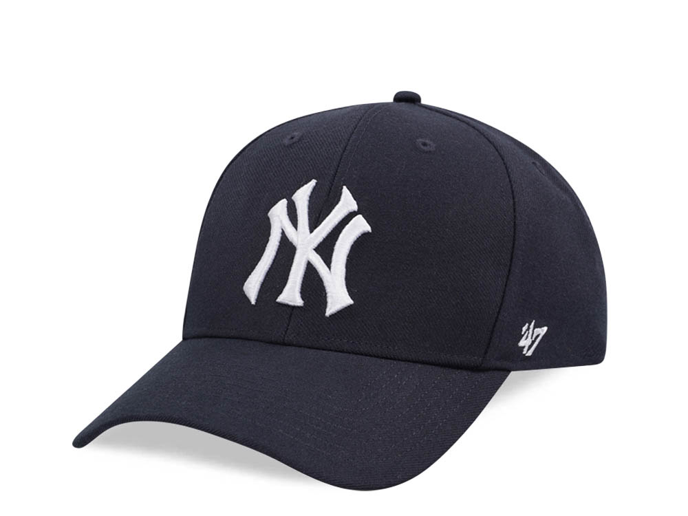 47Brand New York Yankees Navy Ballpark MVP Snapback Gorra