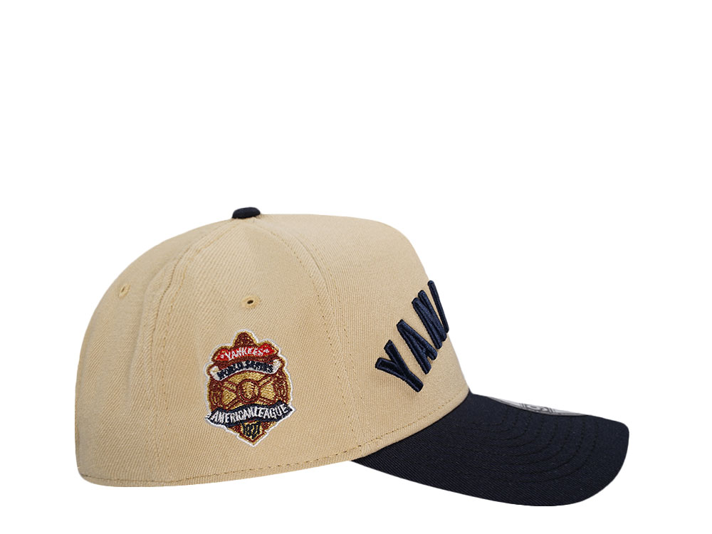 New Era New York Yankees World Series 1927 Vegas Two Tone 9Forty A Frame Snapback Gorra
