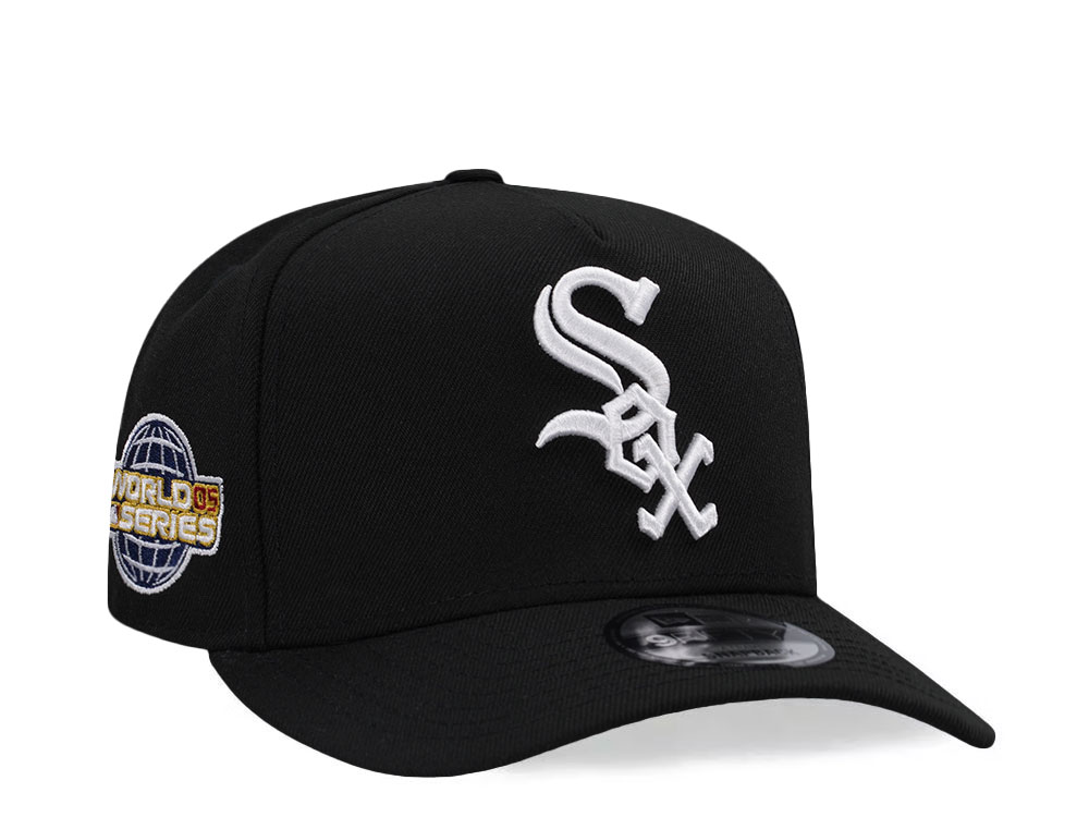 New Era Chicago White Sox World Series 2005 Black Prime Edition 9Fifty A Frame Snapback Gorra