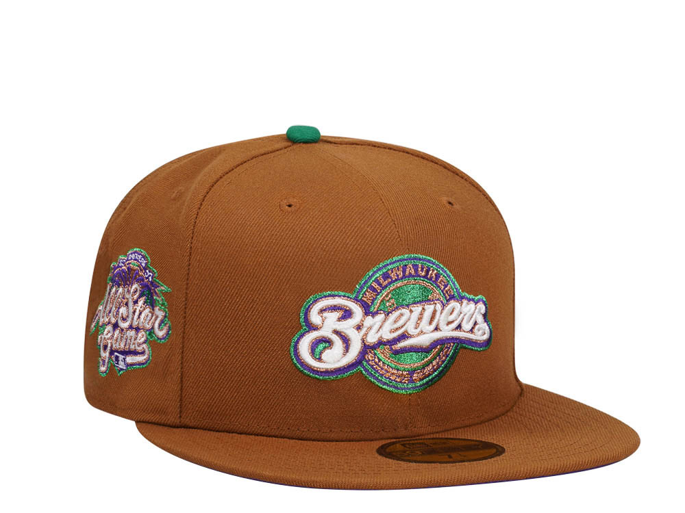 New Era Milwaukee Brewers All Star Game 2002 Metallic Elite Edition 59Fifty Fitted Gorra