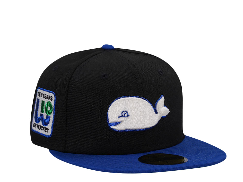 New Era Hartford Whalers 10th Anniversary Two Tone Throwback Edition 59Fifty Fitted Gorra