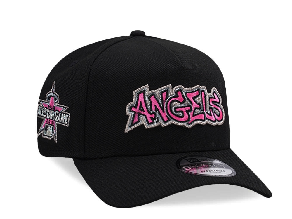 New Era Anaheim Angels All Star Game 2010 Black Prime Edition 9Forty A Frame Snapback Gorra