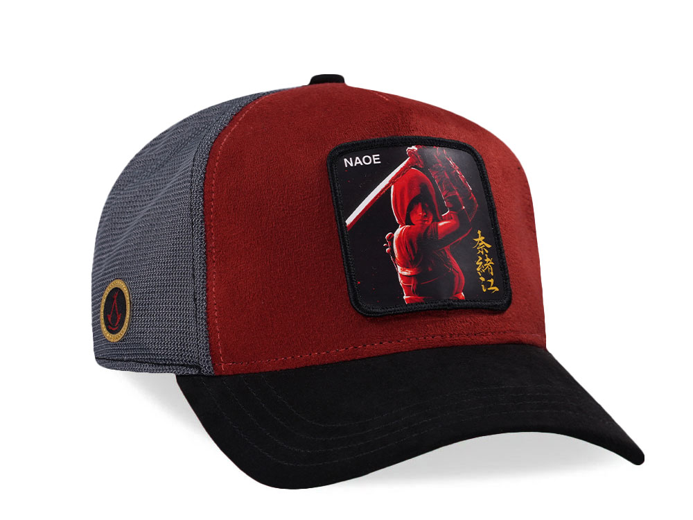 Capslab Assassin's Creed Shadows Naoe Trucker Snapback Gorra