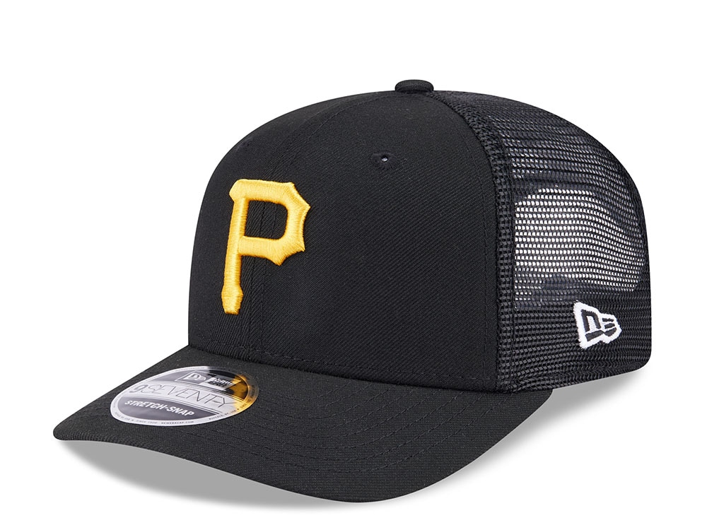 New Era Pittsburgh Pirates Black Edition 9Seventy Trucker Snapback Gorra