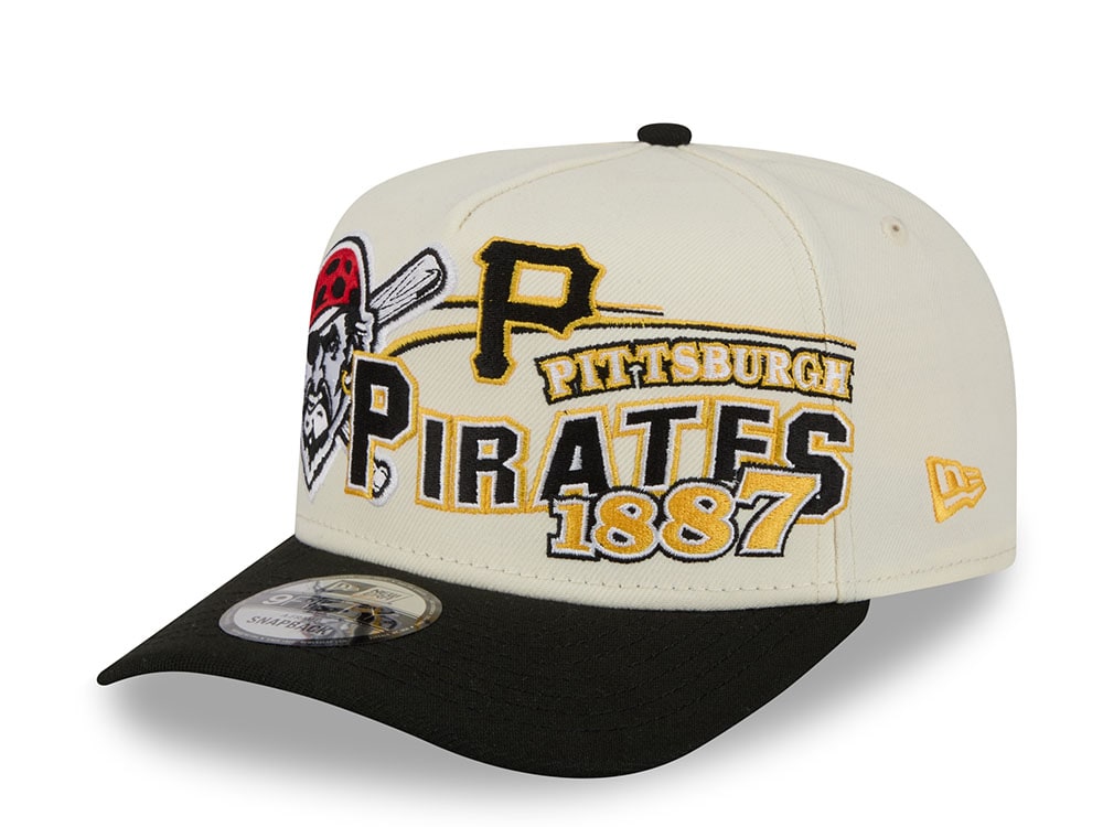 New Era Pittsburgh Pirates 1887 Classic Chrome Edition 9Fifty A Frame Snapback Gorra