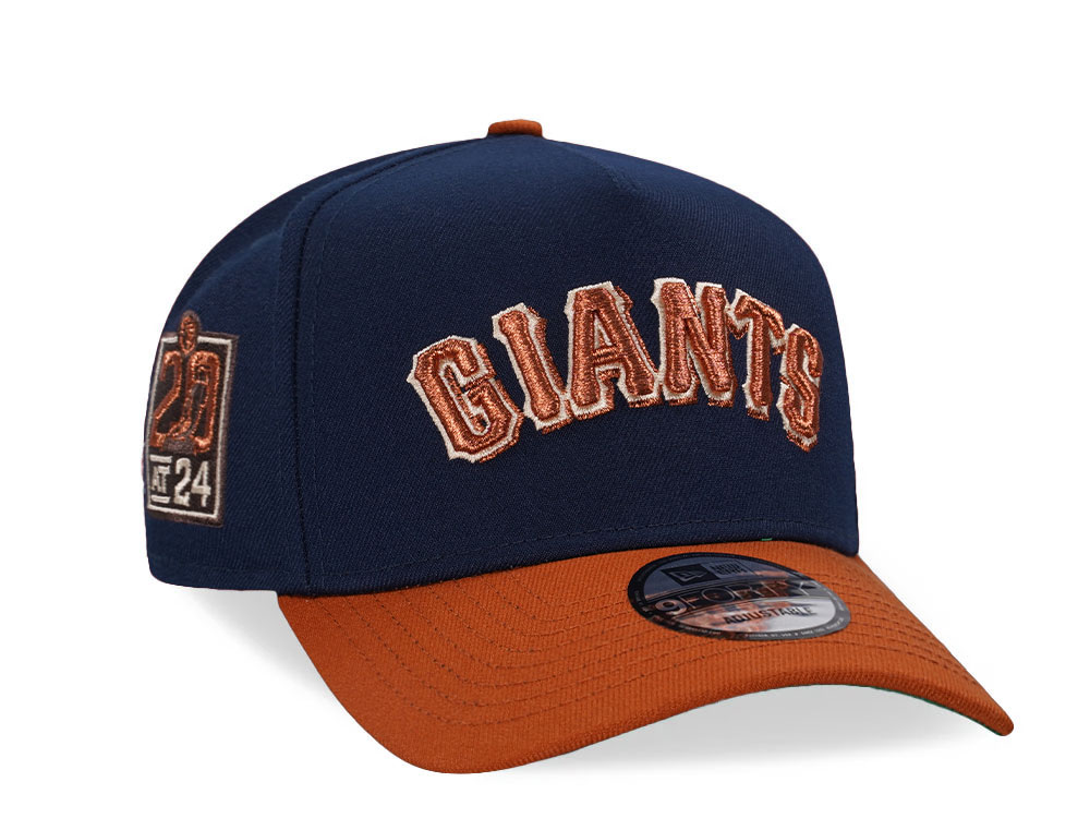 New Era San Francisco Giants 20th Anniversary Copper Two Tone 9Forty A Frame Snapback Gorra