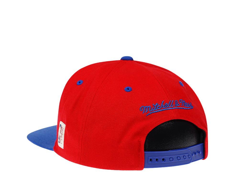 Mitchell & Ness Los Angeles Clippers Team Arch Hardwood Classics Snapback Gorra