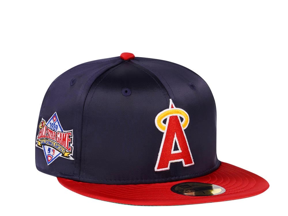 New Era California Angels All Star Game 1989 Satin Elite Edition 59Fifty Fitted Gorra