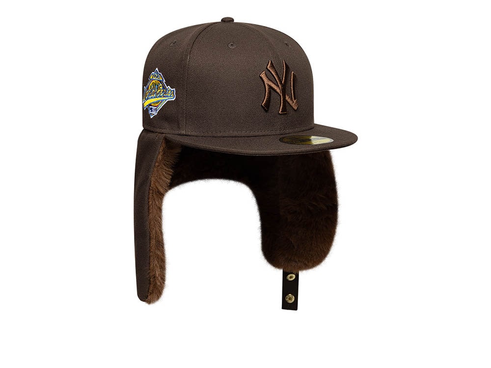 New Era New York Yankees World Series 1996 Brown Prime Edition 59Fifty Dogear Fitted Gorra