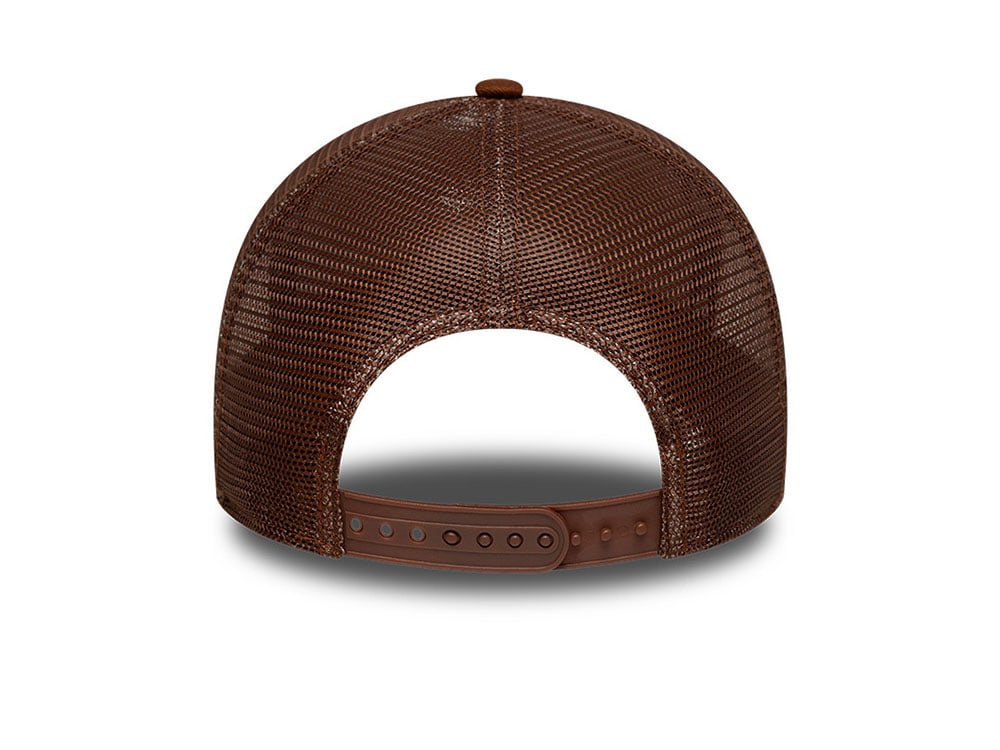 New Era New York Yankees Outline Brown Prime Edition 9Forty A Frame Trucker Snapback Gorra