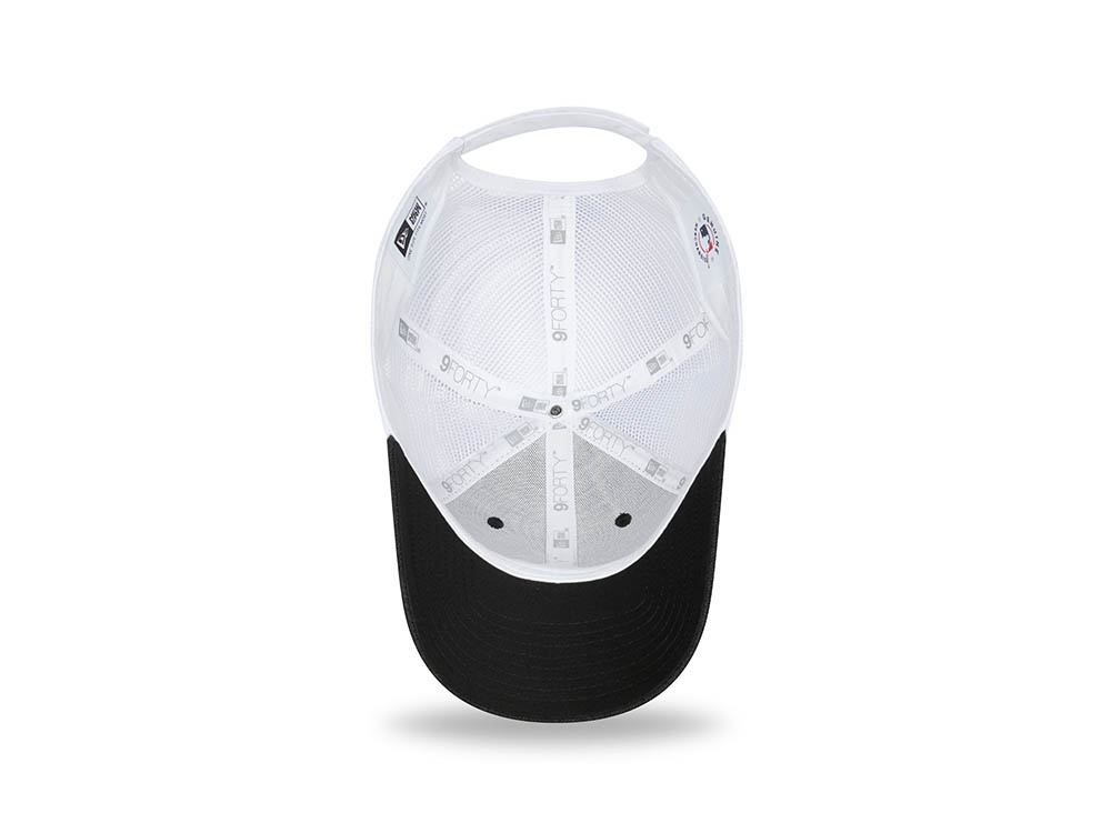 New Era New York Yankees Black Home Field Edition 9forty Trucker Strapback Gorra
