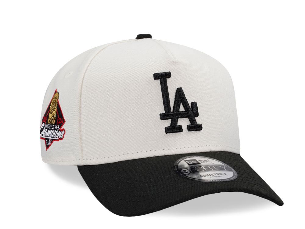 New Era Los Angeles Dodgers World Series 2024 Chrome Two Tone Edition 9Forty A Frame Snapback Gorra