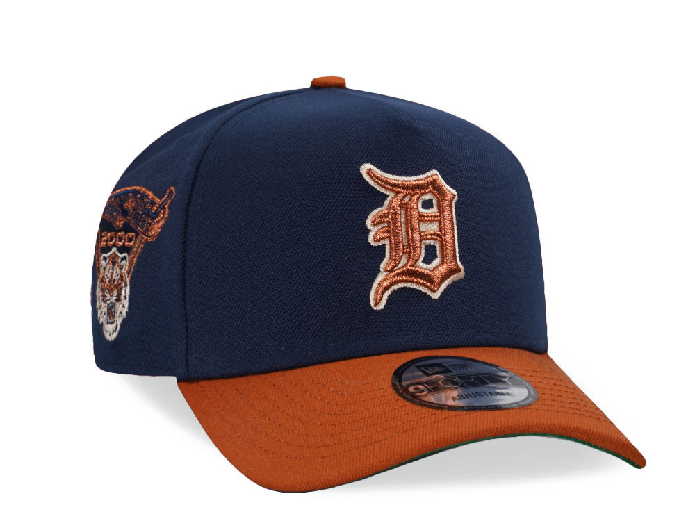 New Era Detroit Tigers 2000 Copper Two Tone 9Forty A Frame Snapback Gorra