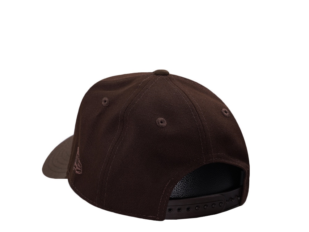 New Era Houston Astros 40th Anniversary Cow Burnt Wood Two Tone Edition 9Forty A Frame Snapback Gorra