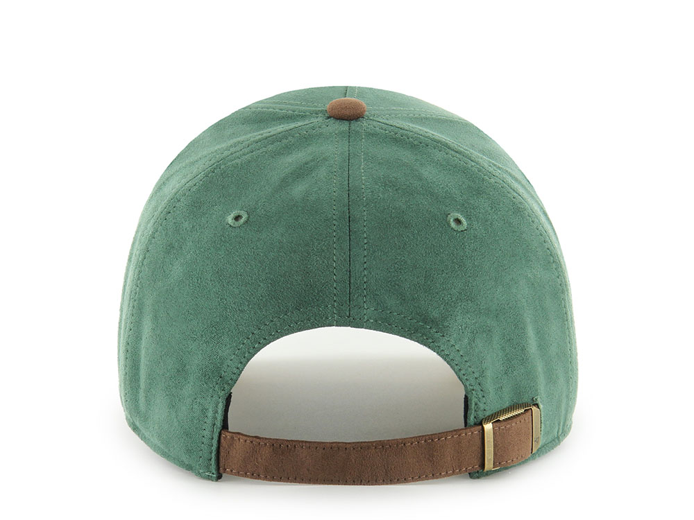 47Brand New York Yankees Dark Green Ultrasuede Edition MVP Strapback Gorra