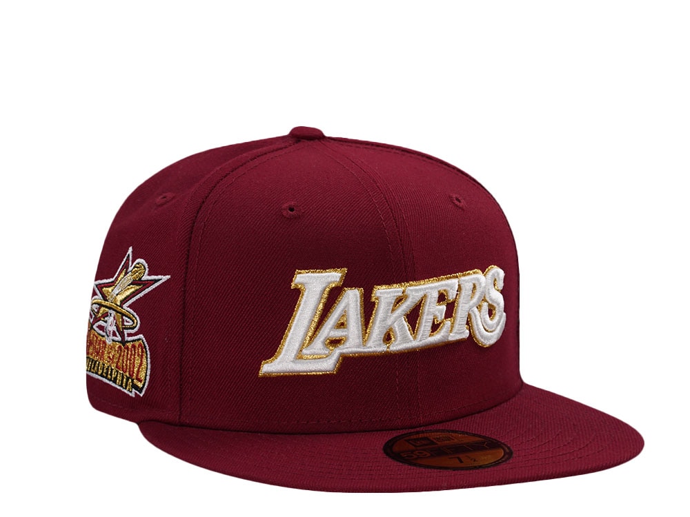 New Era Los Angeles Lakers All Star Game 2002 Red Prime Edition 59Fifty Fitted Gorra