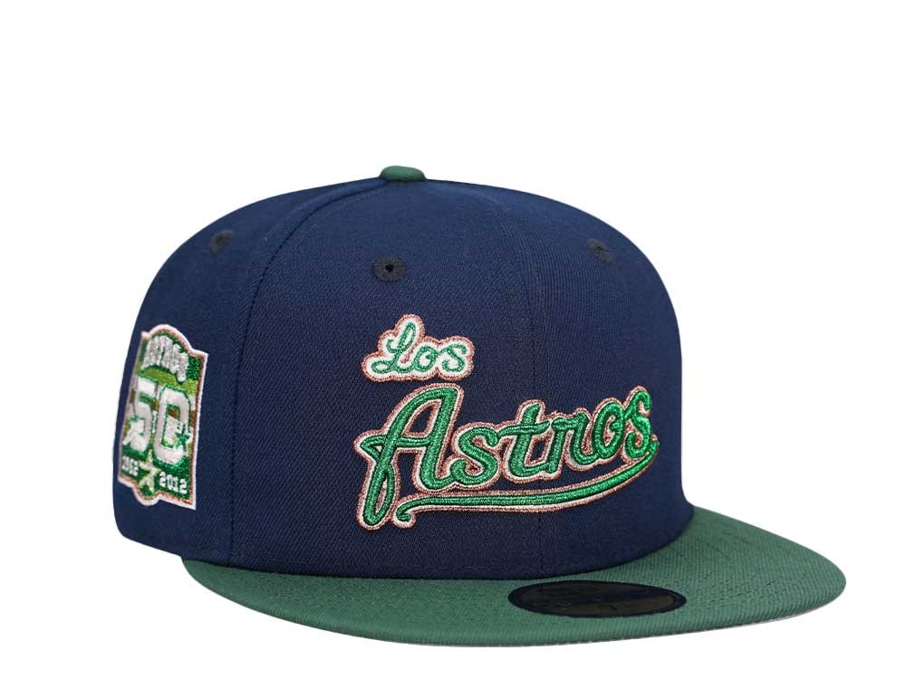 New Era Houston Astros 50th Anniversary Ocean Copper Two Tone Edition 59Fifty Fitted Gorra
