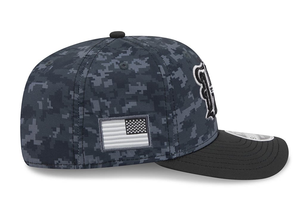 New Era Houston Texans NFL Salute to Service 2026 Digi Camo Black 9Seventy Stretch Snapback Gorra