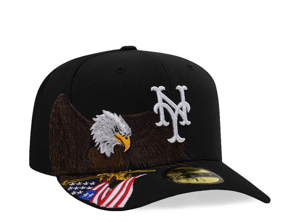 New Era New York Mets American Eagle Black Edition 59Fifty Fitted Gorra