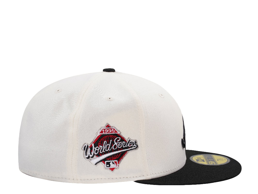 New Era Atlanta Braves World Series 1995 Chrome Two Tone Edition 59Fifty Fitted Gorra