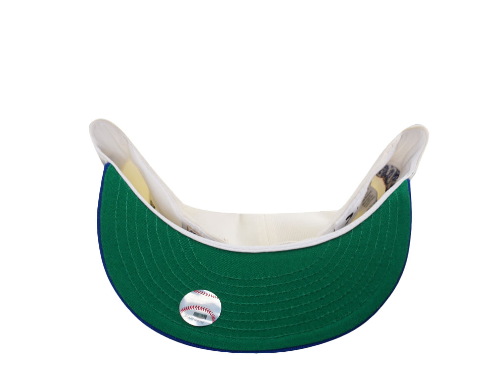 New Era Atlanta Braves 1995 World Series Chainstitch White Two Tone Edition 59Fifty Fitted Gorra