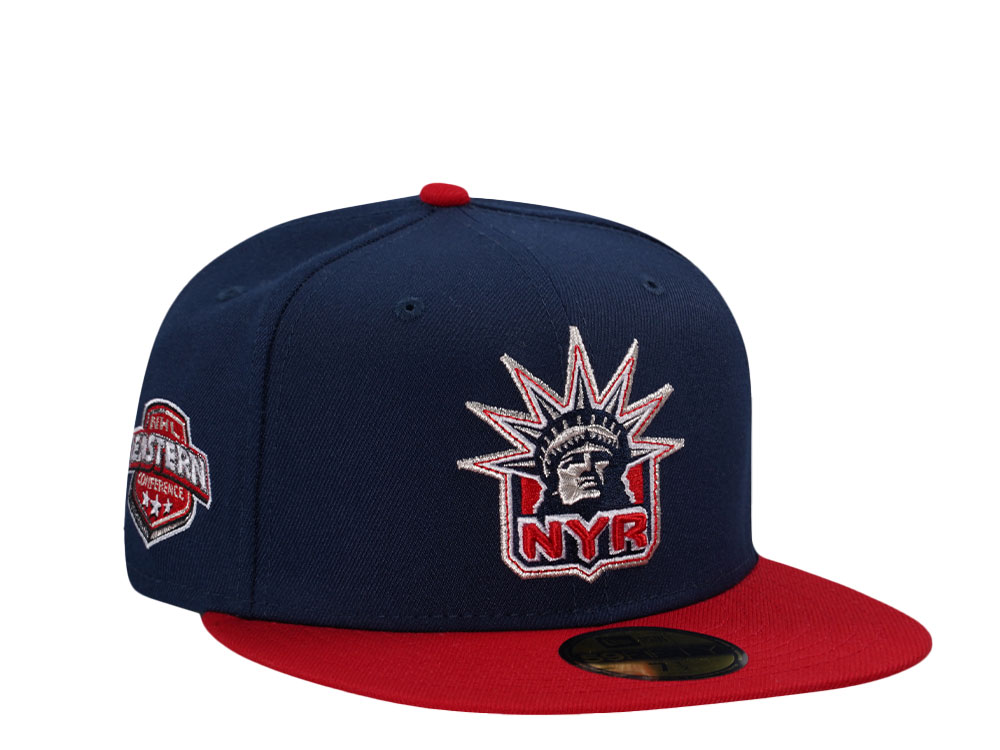 New Era New York Rangers Lady Liberty Two Tone Edition Navy 59Fifty Fitted Gorra