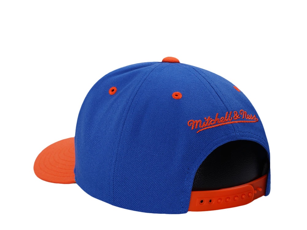 Mitchell & Ness New York Knicks Two Tone Pro Crown Fit Snapback Gorra