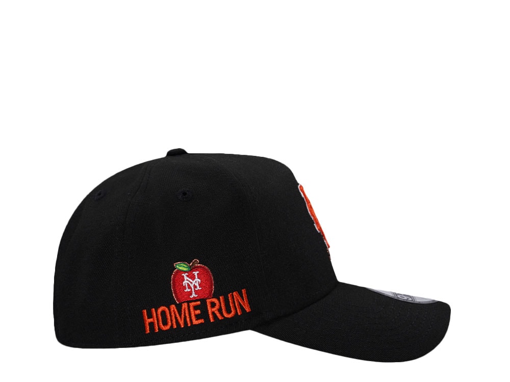 New Era New York Mets Home Run Black Prime Edition 9Forty A Frame Snapback Gorra
