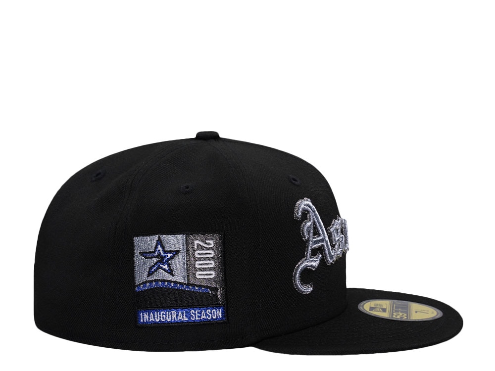 New Era Houston Astros Inaugural Season 2000 Metallic Prime Edition 59Fifty Fitted Gorra