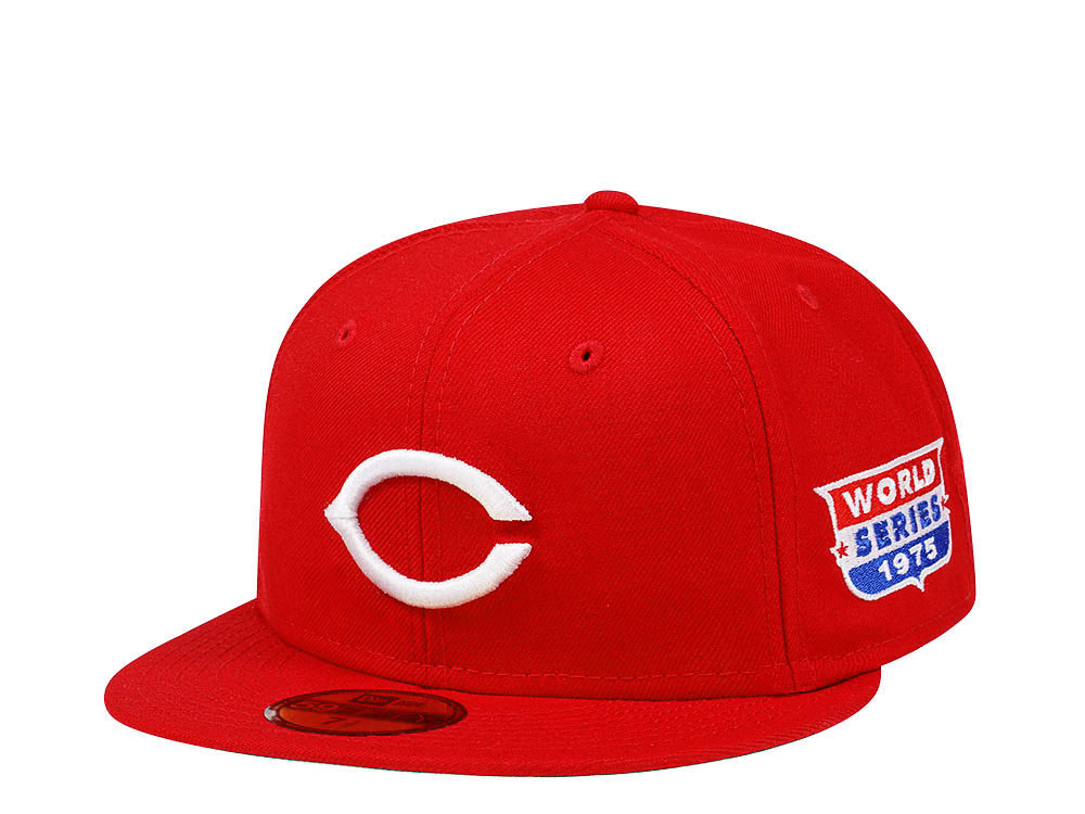 New Era Cincinnati Reds World Series 1975 Throwback Edition 59Fifty Fitted Gorra
