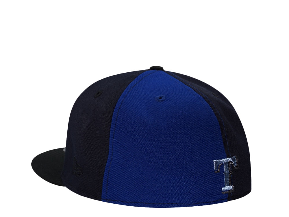 New Era Texas Rangers 40th Anniversary Blue Pinwheel Edition 59Fifty Fitted Gorra