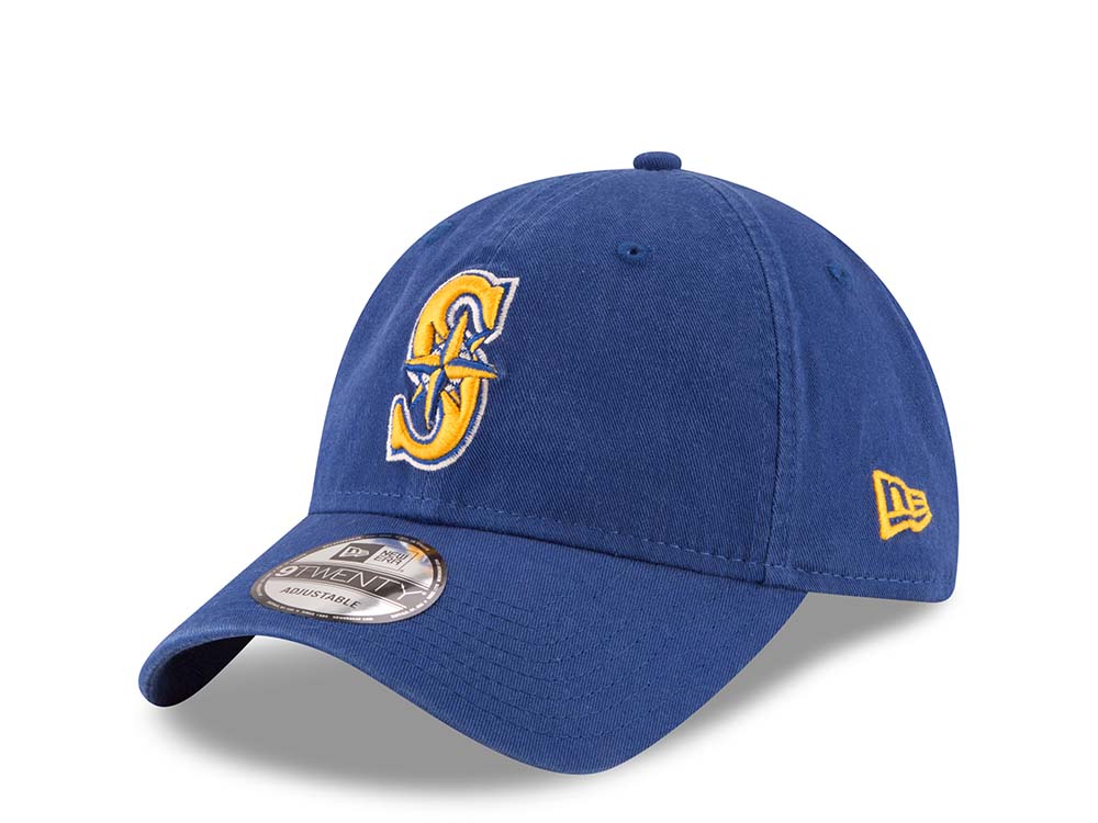 New Era Seattle Mariners Royal Core Classic 9Twenty Strapback Gorra