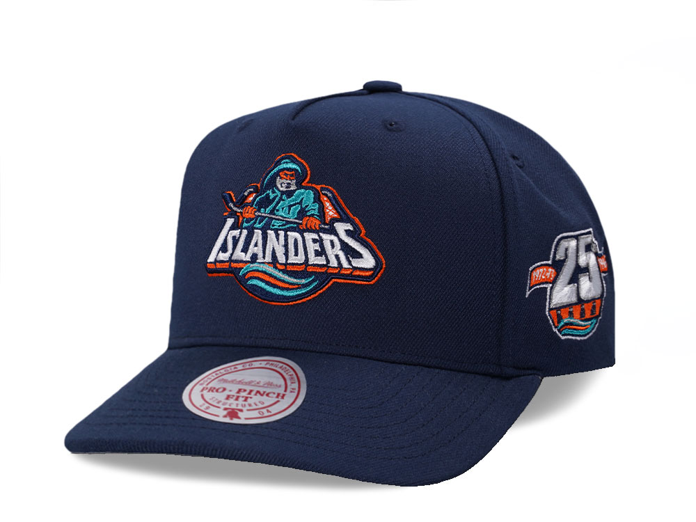 Mitchell & Ness New York Islanders 25th Anniversary Pro Pinch A Frame Snapback Gorra