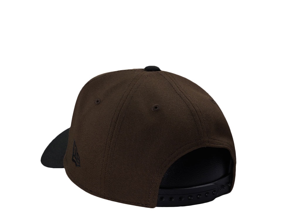 New Era Los Angeles Dodgers 50th Anniversary Bloom Walnut Two Tone Edition 9Forty A Frame Snapback Gorra