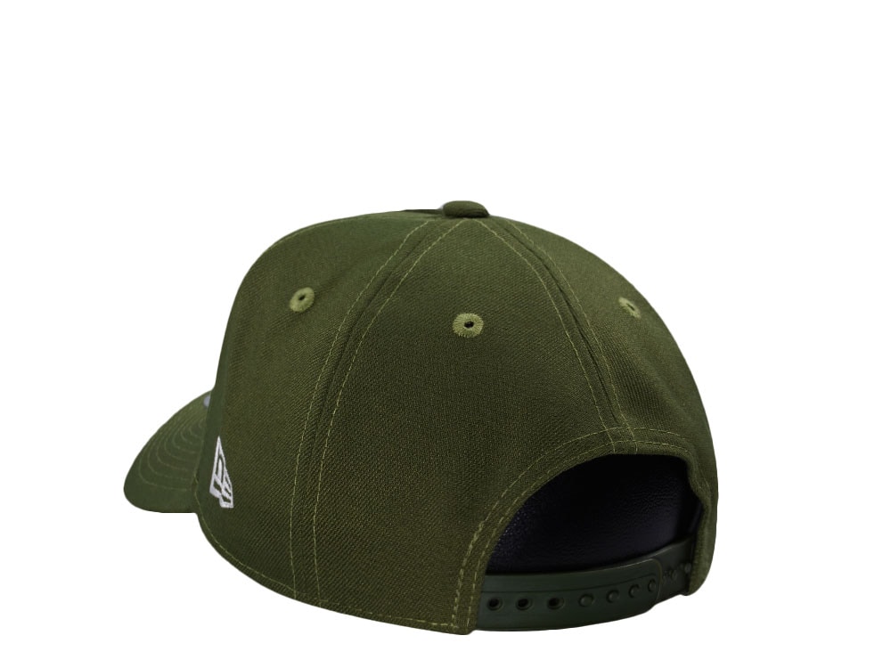 New Era Los Angeles Dodgers 40th Anniversary Olive Prime Edition 9Forty A Frame Snapback Gorra