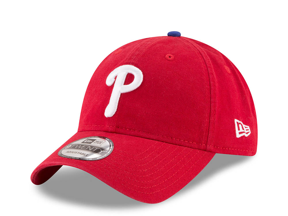New Era Philadelphia Phillies Core Classic Red 9Twenty Strapback Gorra