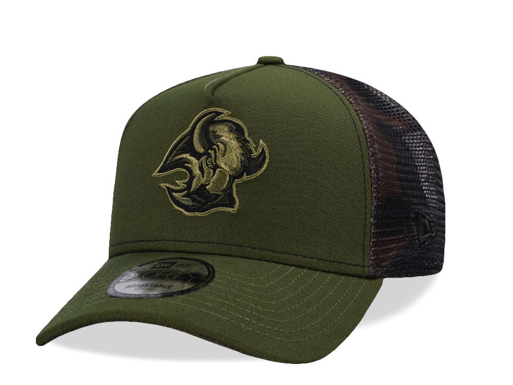 New Era Buffalo Sabres Rifle Camo Trucker Edition 9Forty A Frame Snapback Gorra