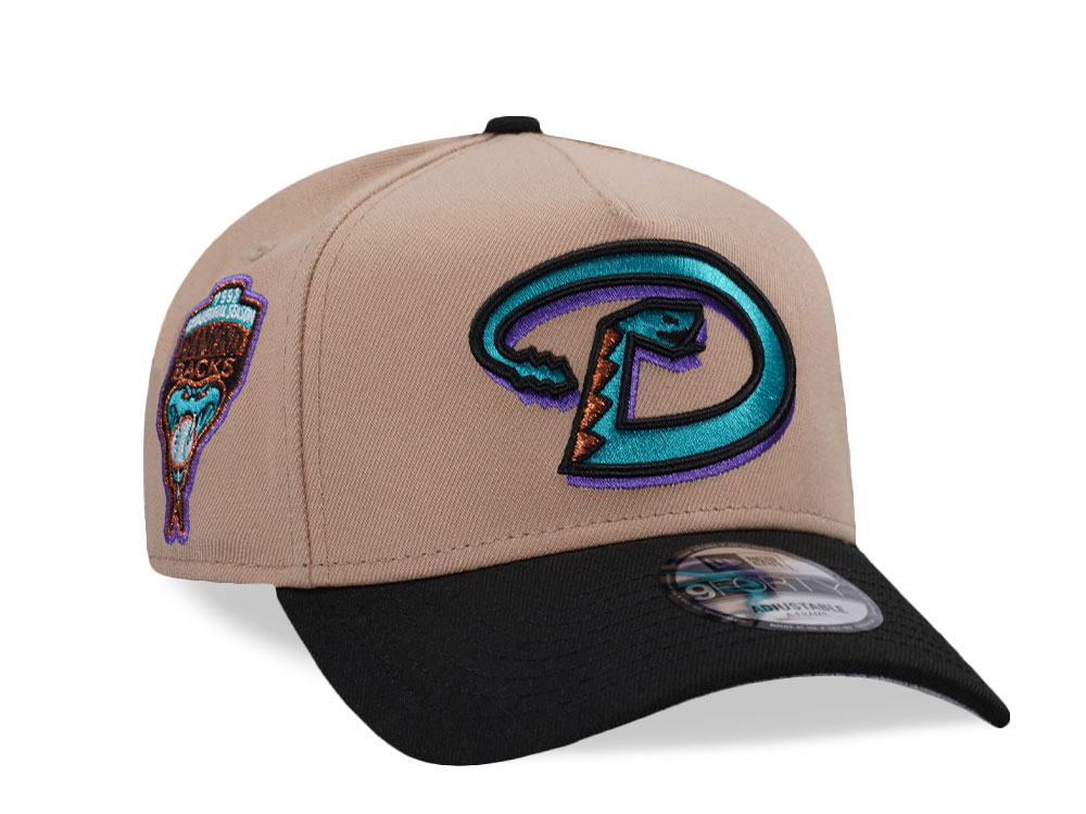 New Era Arizona Diamondbacks Inaugural Season 1998 Camel Two Tone Edition 9Forty A Frame Snapback Gorra