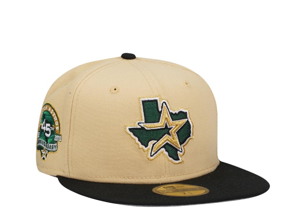 New Era Houston Astros 45th Anniversary Color Flip Vegas Two Tone Edition 59Fifty Fitted Gorra