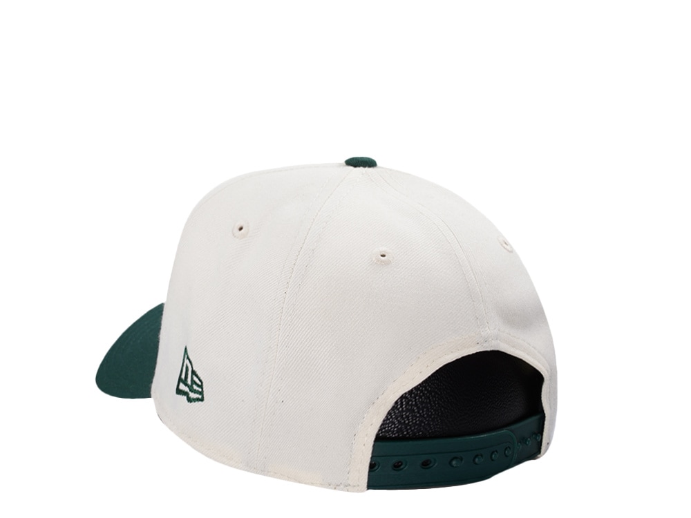 New Era New York Yankees Micro Script Chrome Two Tone Edition 9Forty A Frame Snapback Gorra