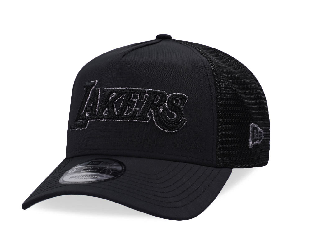 New Era Los Angeles Lakers Titanium Trucker Edition 9Forty A Frame Snapback Gorra
