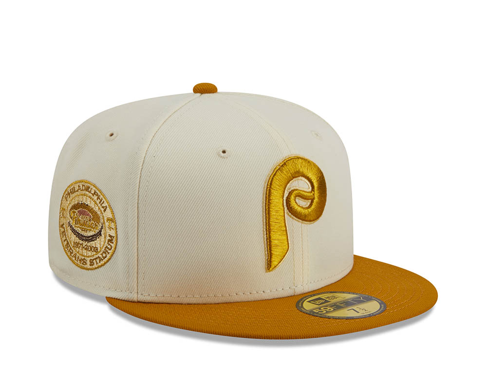 New Era Philadelphia Phillies Veterans Stadium City Icon Two Tone Edition 59Fifty Fitted Gorra