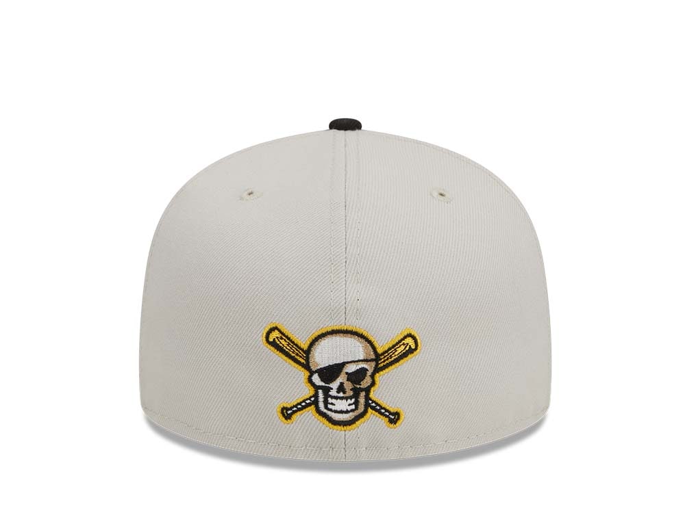 New Era Pittsburgh Pirates Farm Team Stone Throwback Two Tone Edition 59Fifty Fitted Gorra