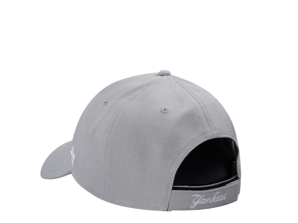 47brand New York Yankees Grey Classic Strapback Gorra